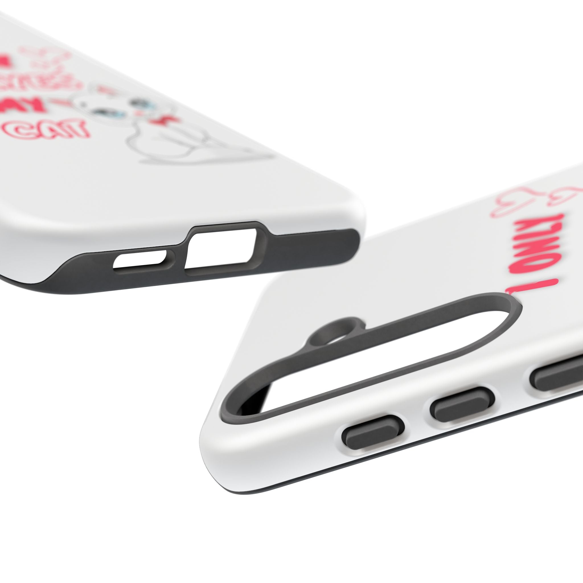I Only Have Eyes For My Cat phone case | Cat Lover Phone Case