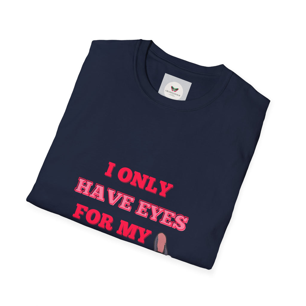 I Only Have Eyes For My Dog T-Shirt | French Bulldog Sunglasses Dog Lover Tee