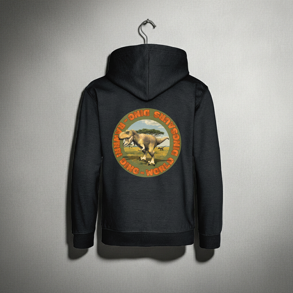 AWDis Kids Hoodie: Dino World Hoodie