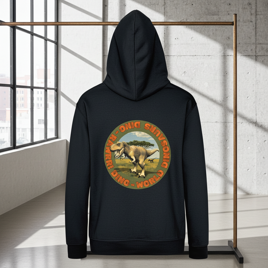 AWDis Kids Hoodie: Dino World Hoodie