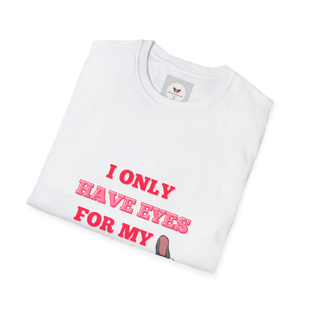 I Only Have Eyes For My Dog T-Shirt | French Bulldog Sunglasses Dog Lover Tee