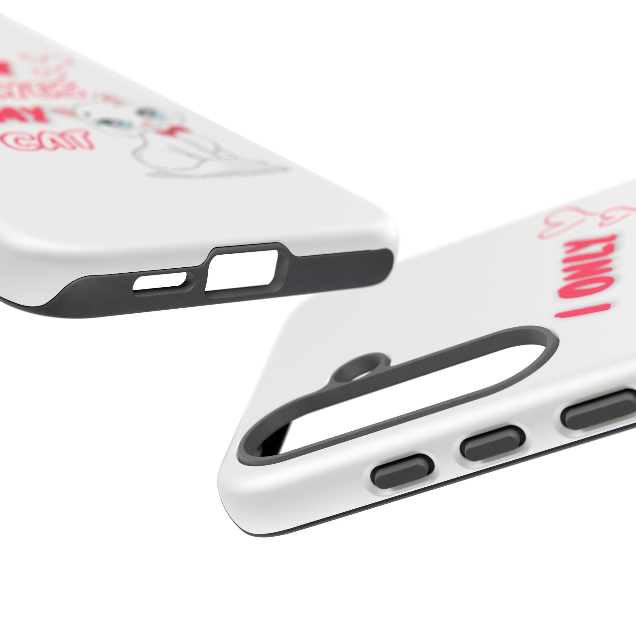 I Only Have Eyes For My Cat phone case | Cat Lover Phone Case