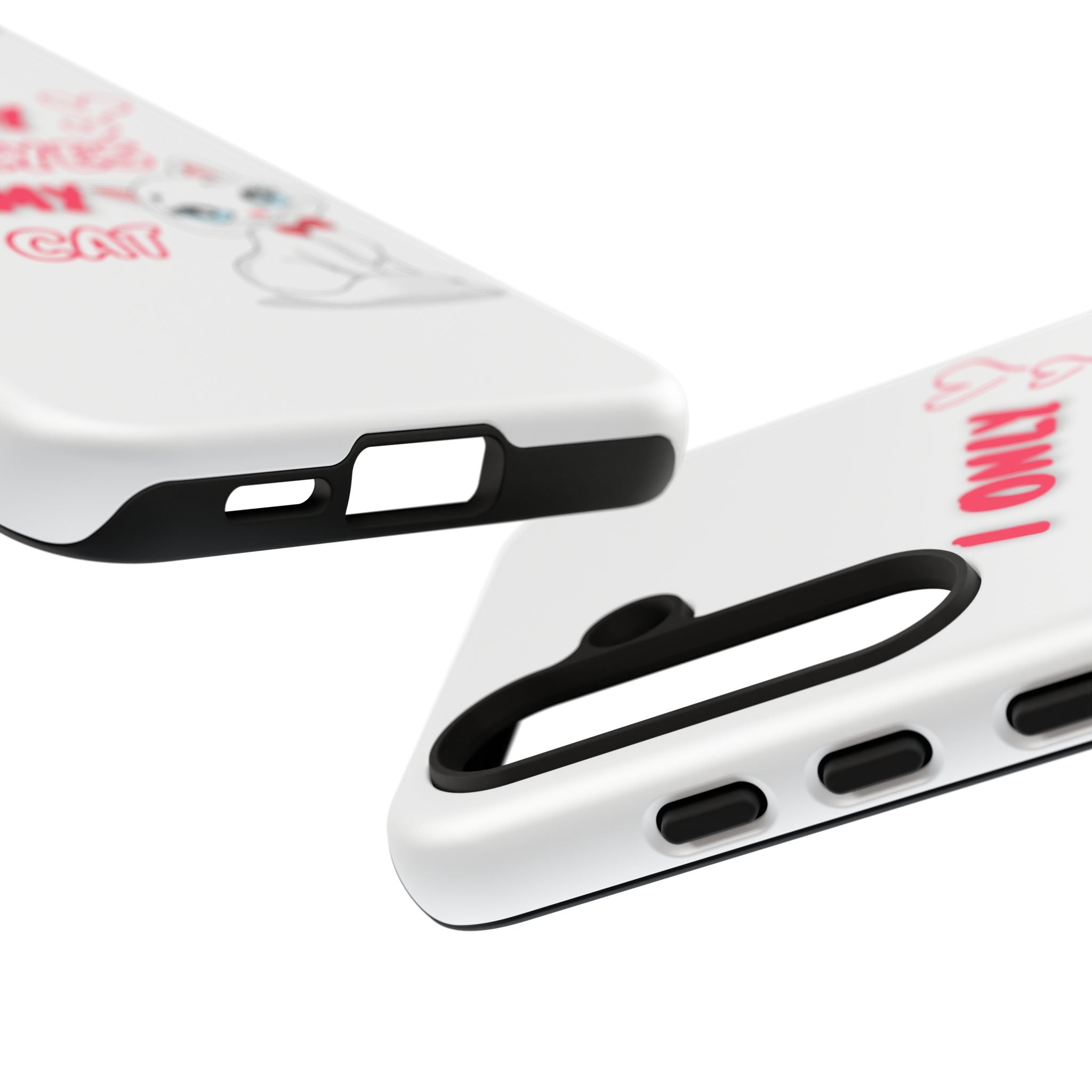 I Only Have Eyes For My Cat phone case | Cat Lover Phone Case