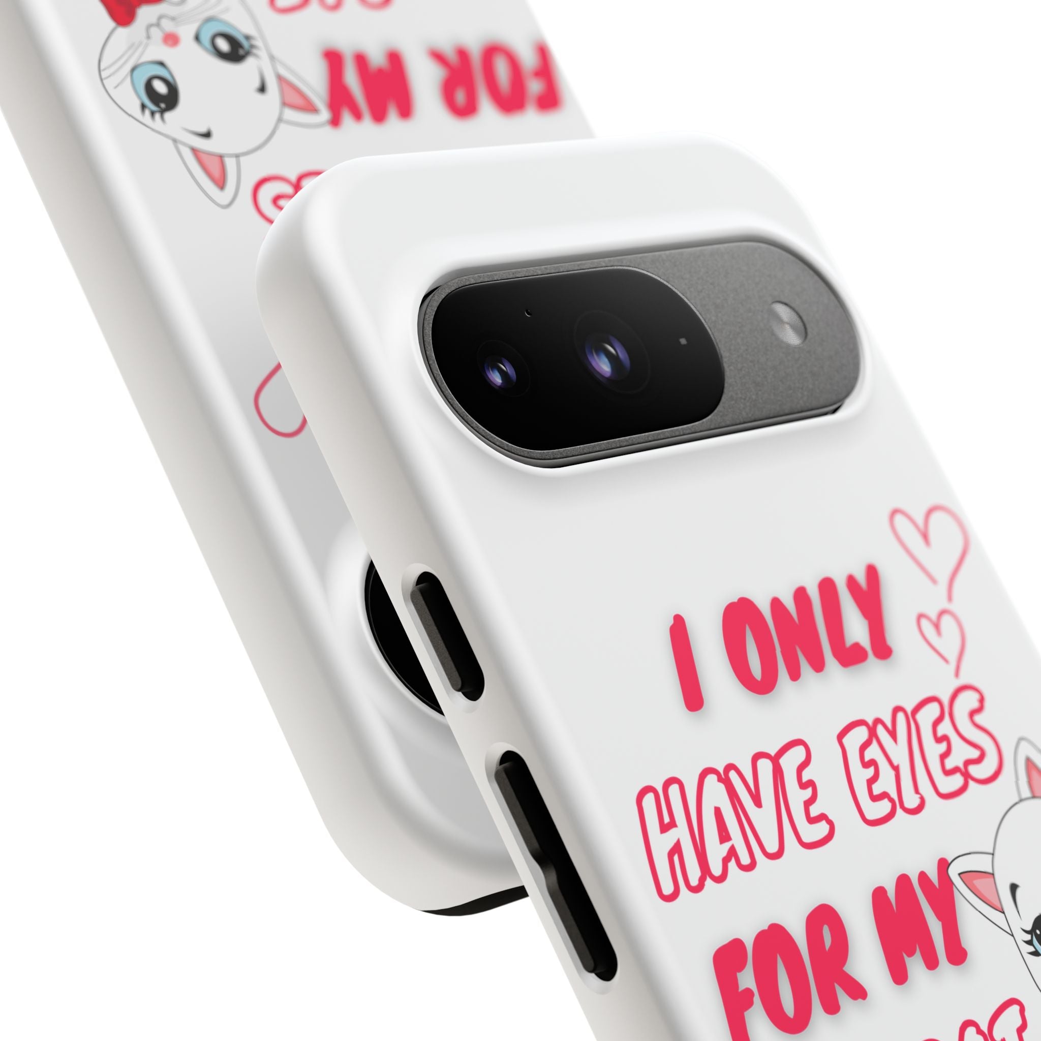 I Only Have Eyes For My Cat phone case | Cat Lover Phone Case