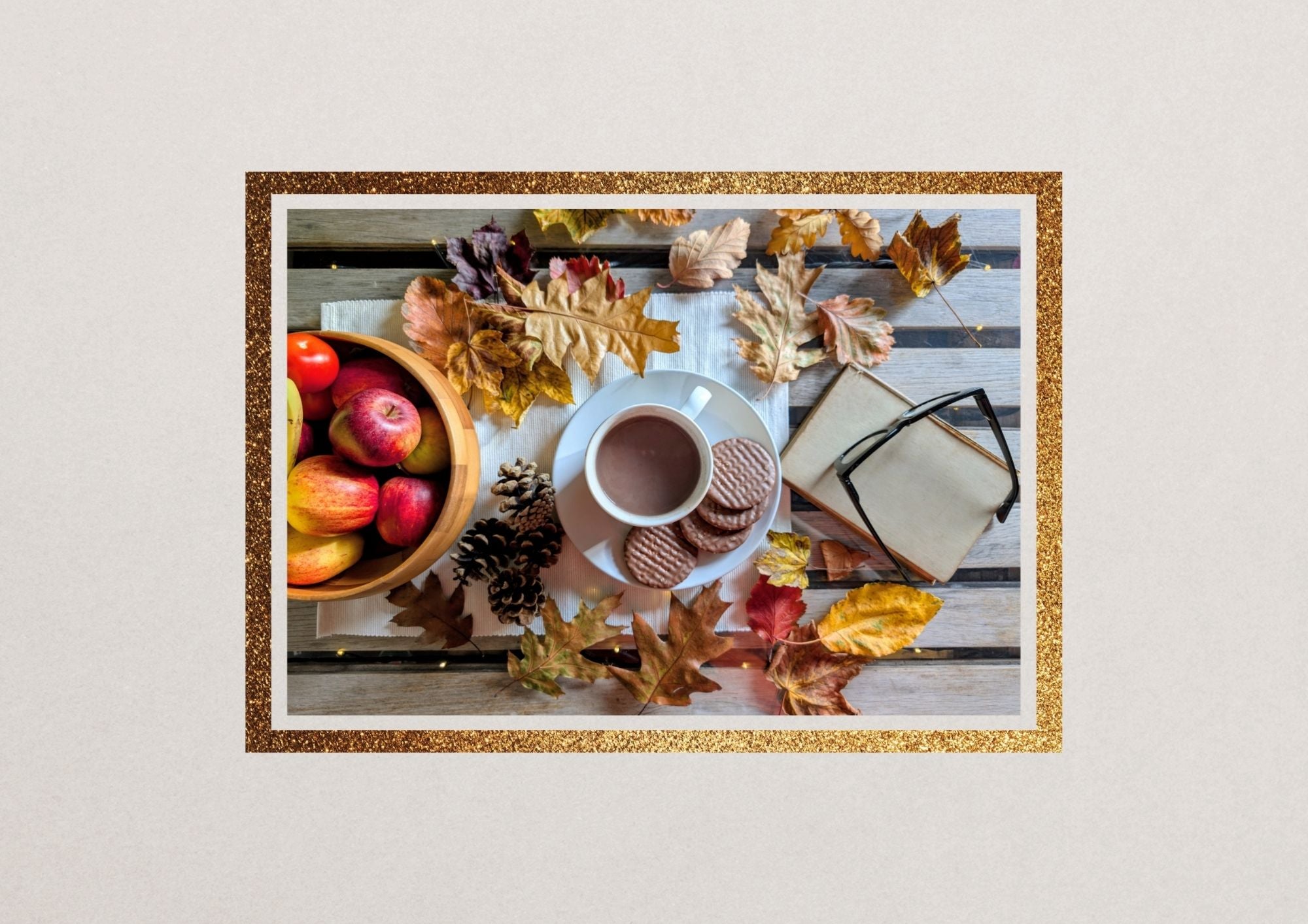 Cosy afternoon Cocoa on an Autumn's day