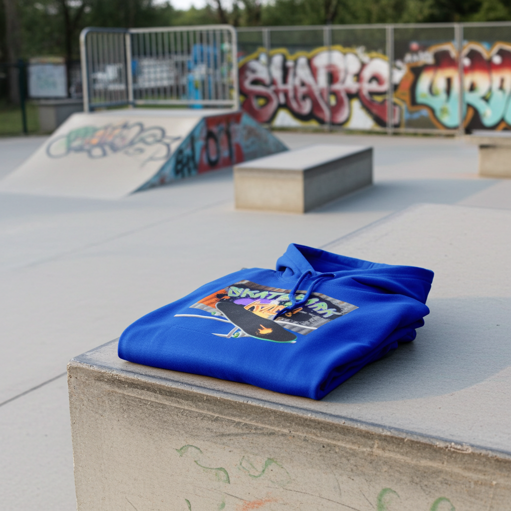 AWDis Kids Hoodie Skatepark kid! Hoodie