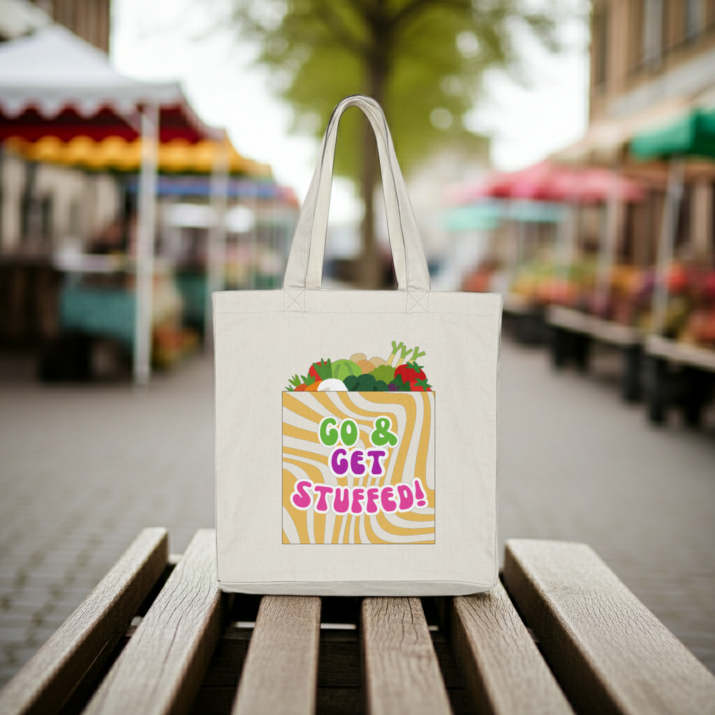Stanley/Stella Mid tote bag Go and Get Stuffed Tote